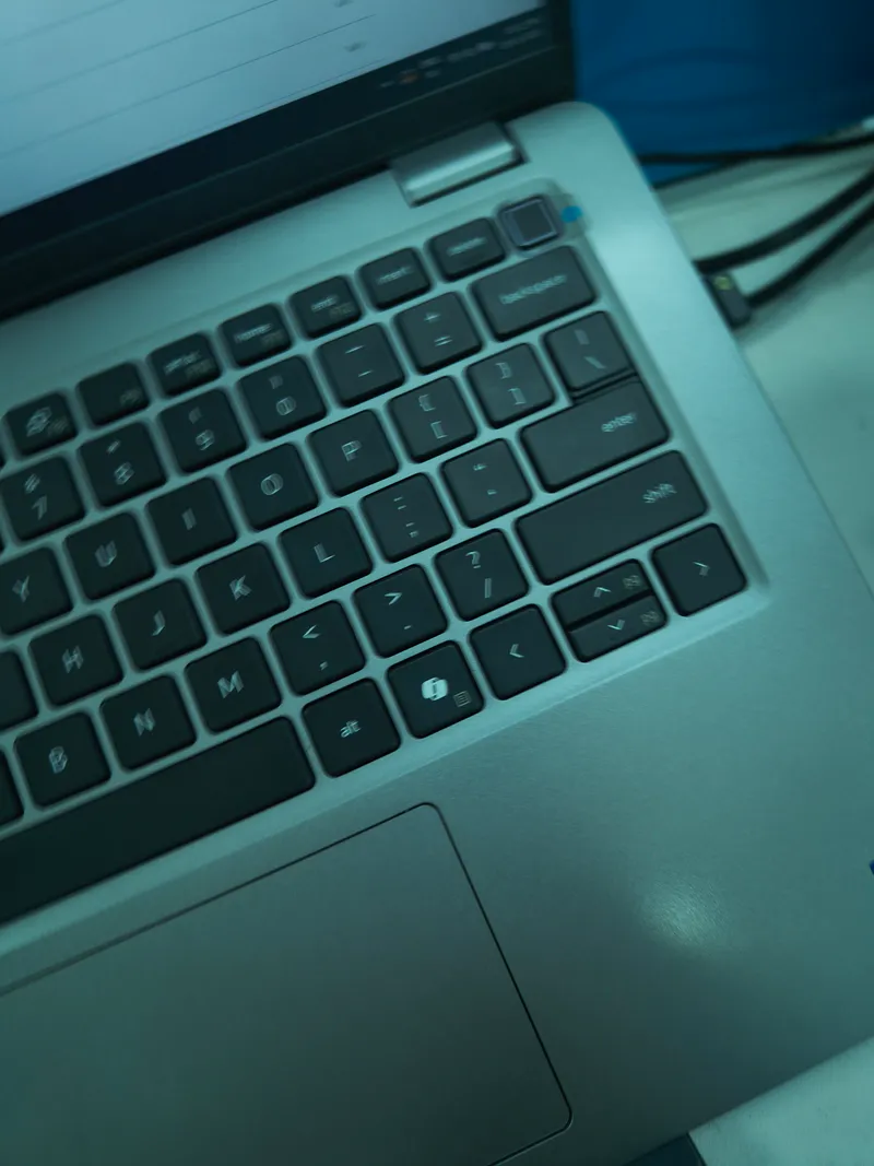 Ready to type.